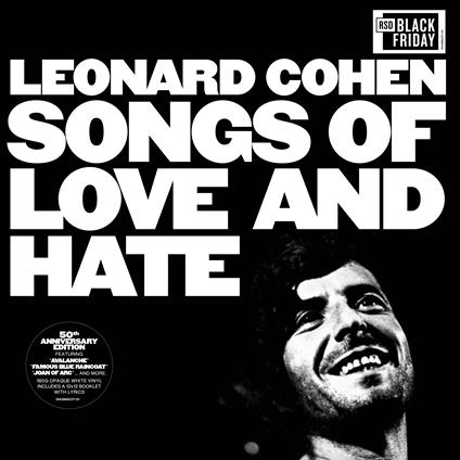 Songs Of Love And Hate (50th Anniversary) - Vinile LP di Leonard Cohen