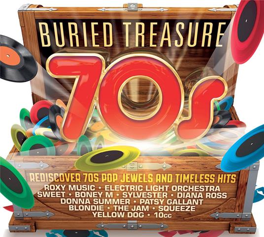 Buried Treasure: The 70S (3 Cd) - CD Audio