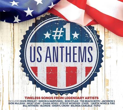 Number 1 US Anthems - CD Audio