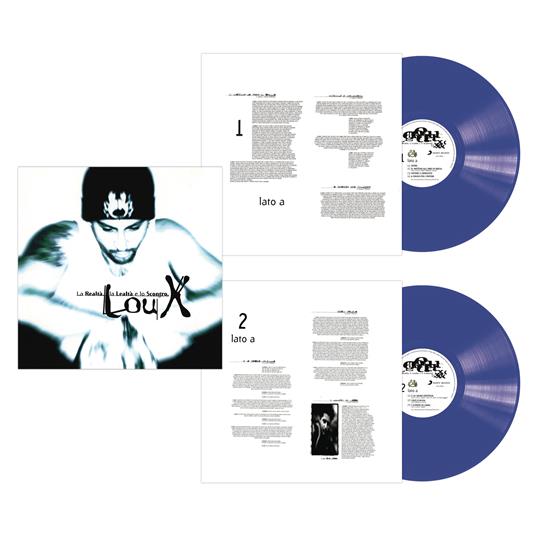 La realtà, la lealtà e lo scontro (140 gr. Blue Coloured Vinyl) - Vinile LP di Lou X
