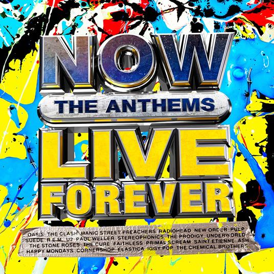 Now The Anthems Live Forever (4 Cd) - CD Audio