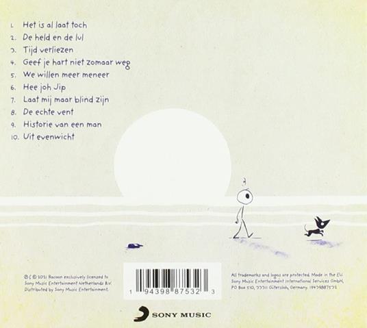 Spijt Is Iets Voor Later - CD Audio di Racoon - 2