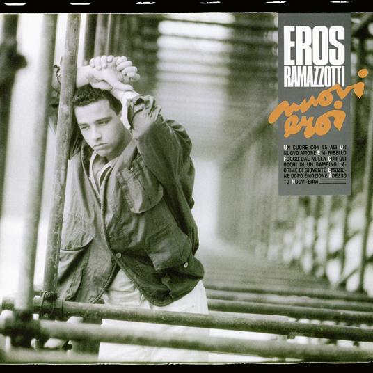Nuovi eroi (35th Anniversary Edition - 180 gr. Orange Coloured & Remastered 192 khz Vinyl) - Vinile LP di Eros Ramazzotti