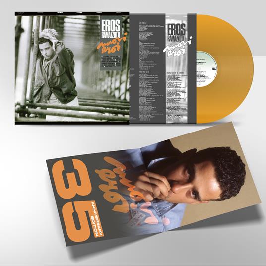 Nuovi eroi (35th Anniversary Edition - 180 gr. Orange Coloured & Remastered 192 khz Vinyl) - Vinile LP di Eros Ramazzotti - 2