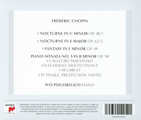 Chopin - CD Audio di Frederic Chopin,Ivo Pogorelich - 2