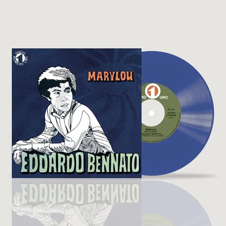 Marylou - La fine del mondo (Blue Coloured Vinyl) - Vinile 7'' di Edoardo Bennato