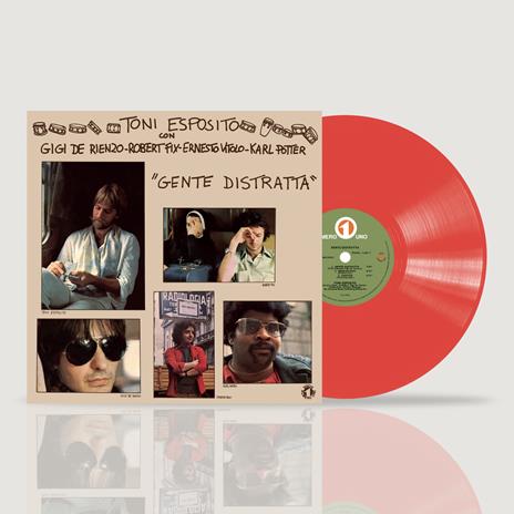 Gente distratta (Red Coloured Vinyl) - Vinile LP di Tony Esposito