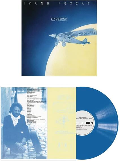 Lindbergh (Limited, Numbered & Blue Coloured Vinyl) - Vinile LP di Ivano Fossati
