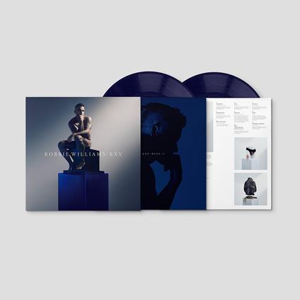 XXV (Coloured 2 LP - Transparent Blue) - Vinile LP di Robbie Williams