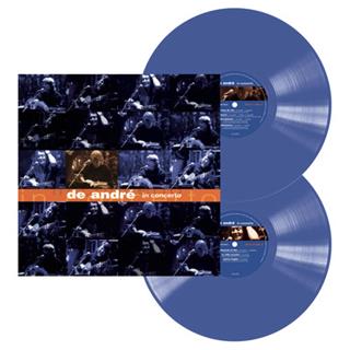 Vinile De André in concerto (Esclusiva LaFeltrinelli e IBS.it - Limited, Numbered & Blue Coloured Vinyl) Fabrizio De André