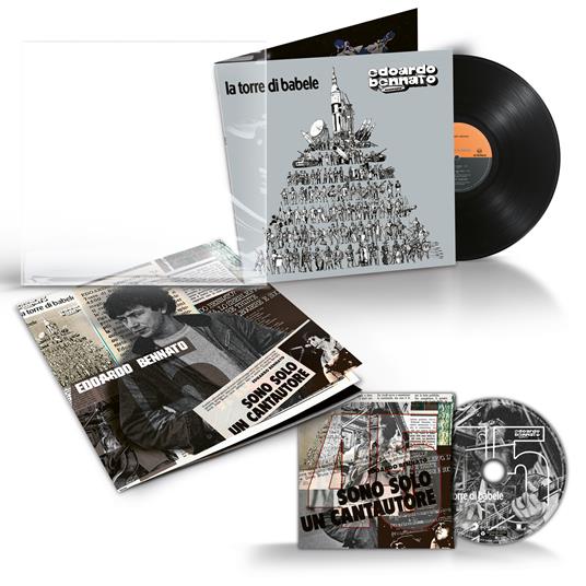 La torre di Babele (180 gr. Vinyl + CD Remastered Legacy Edition) - Vinile LP + CD Audio di Edoardo Bennato