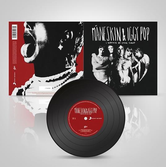 I Wanna Be Your Slave (45 giri - Limited & Numbered Edition) - Vinile 7'' di Iggy Pop,Måneskin - 2