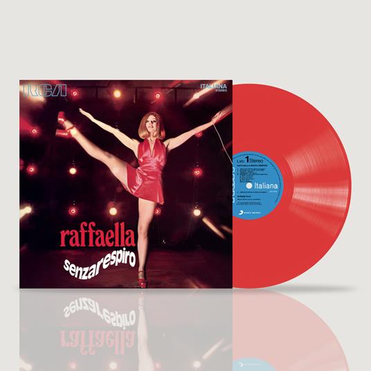 Raffaella senzarespiro (Red Coloured Vinyl) - Vinile LP di Raffaella Carrà
