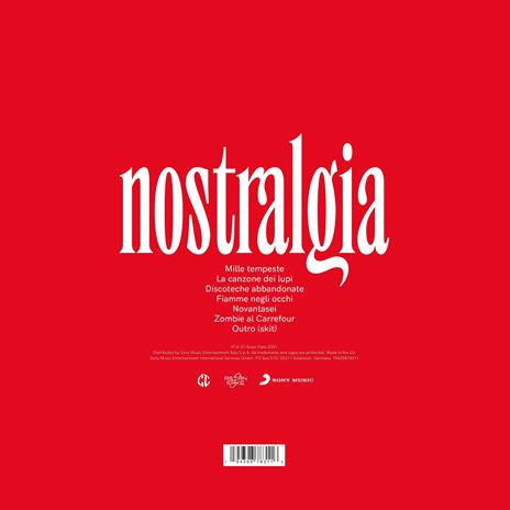 Nostralgia (Yellow Coloured Vinyl) - Vinile LP di Coma Cose - 2