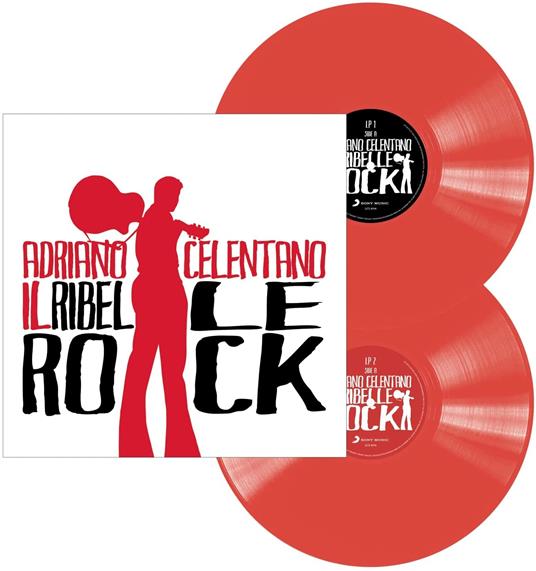 Il ribelle Rock! (Red Coloured Vinyl) - Vinile LP di Adriano Celentano