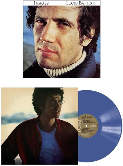 Images (180 gr. Blue Coloured Vinyl - Limited & Numbered Edition) - Lucio  Battisti - Vinile