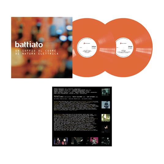 Un soffio al cuore di natura elettrica (Orange Coloured Vinyl) - Vinile LP di Franco Battiato