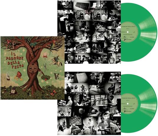 Il padrone della festa (Green Coloured Vinyl) - Vinile LP di Daniele Silvestri,Niccolò Fabi,Max Gazzè