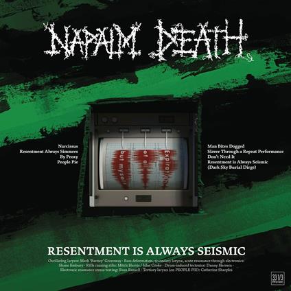 Resentment Is Always Seismic - Vinile LP di Napalm Death