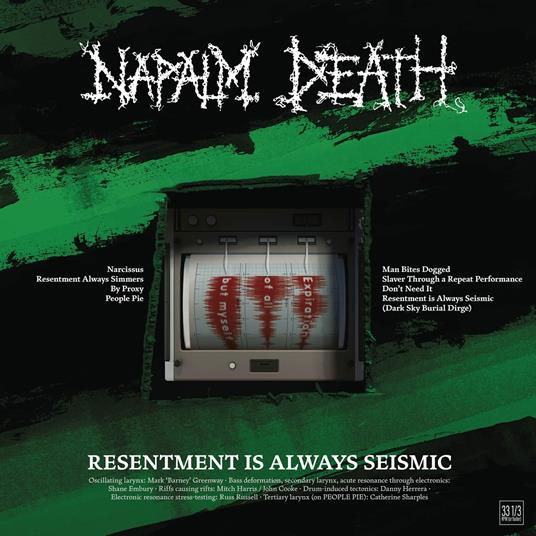 Resentment Is Always Seismic - Vinile LP di Napalm Death
