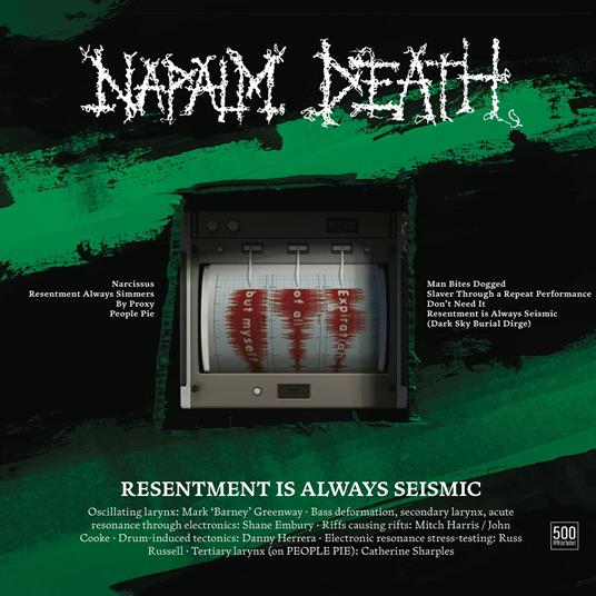 Resentment Is Always Seismic - CD Audio di Napalm Death