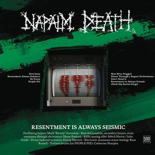 Resentment Is Always Seismic - A Final Throw Of - CD Audio di Napalm Death