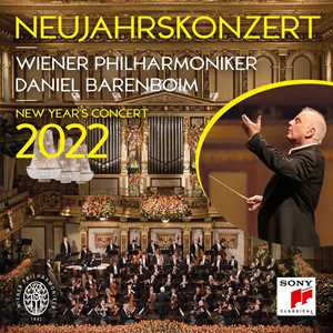 CD Neujahrskonzert 2022 (New Year's Concert) (Brilliant Box) Wiener Philharmoniker Daniel Barenboim