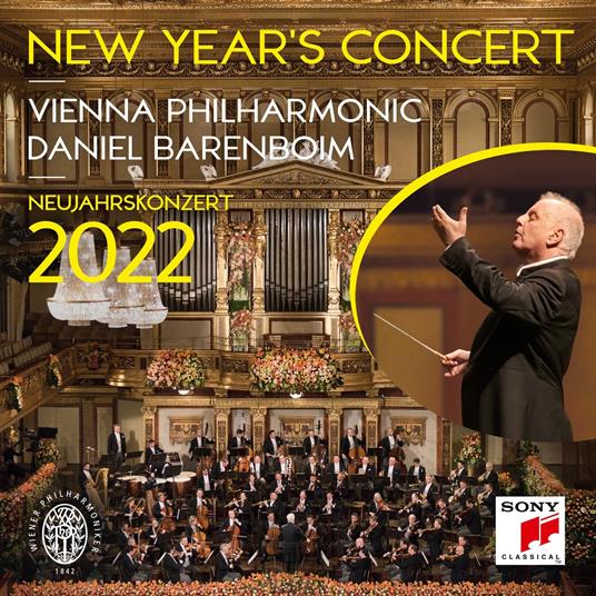 Neujahrskonzert 2022 (New Year's Concert) - CD Audio di Wiener Philharmoniker,Daniel Barenboim