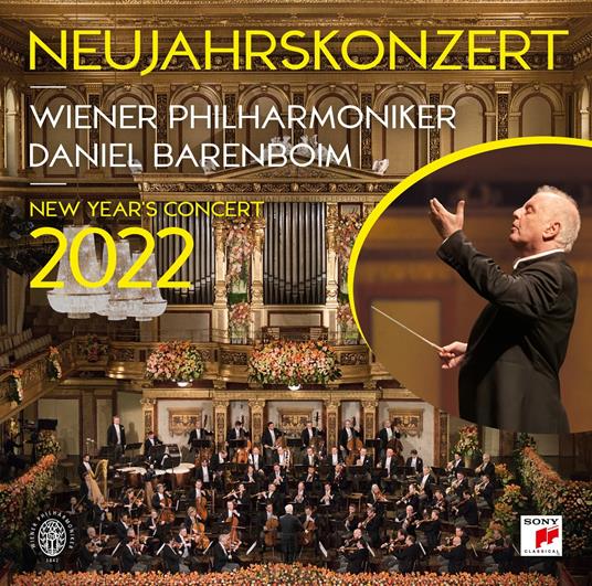 Neujahrskonzert 2022 (New Year's Concert) (3 LP Edition) - Vinile LP di Wiener Philharmoniker,Daniel Barenboim