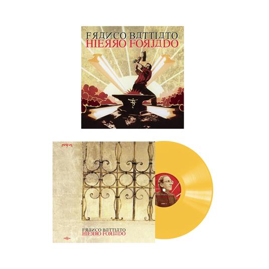 Hierro Forjado (Limited, Numbered & 180 gr. Yellow Coloured Vinyl) - Vinile LP di Franco Battiato