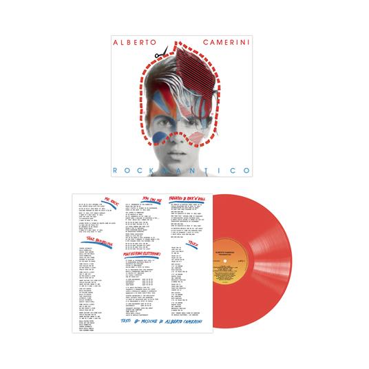 Rockmantico (Red Coloured Vinyl) - Vinile LP di Alberto Camerini