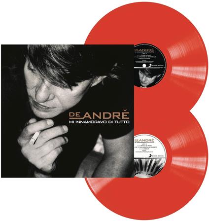 Mi innamoravo di tutto (180 gr. Red Coloured Vinyl) - Vinile LP di Fabrizio De André