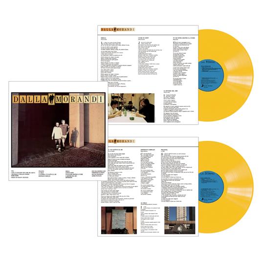 Dalla-Morandi (Yellow Coloured Vinyl) - Vinile LP di Lucio Dalla,Gianni Morandi