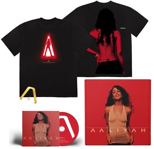 Aaliyah (T-Shirt Cd Sticker-Size XL) - CD Audio di Aaliyah