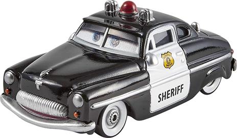 Disney Pixar Cars- Confezione da 3 Veicoli Radiator Springs, con Macchinine Saetta McQueen, Sceriffo e Cricchetto, Giocattolo per Bambini 3+ Anni, HBW14 - 5