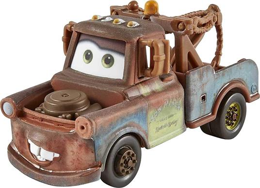 Disney Pixar Cars- Confezione da 3 Veicoli Radiator Springs, con Macchinine Saetta McQueen, Sceriffo e Cricchetto, Giocattolo per Bambini 3+ Anni, HBW14 - 3