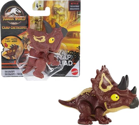 Jurassic World Camp Cretaceous Snap Squad - Triceratops