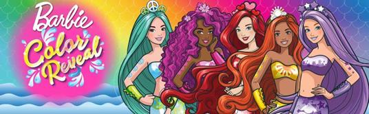 Barbie-Color Reveal Assortimento Bambola Sirena Cambia Colore con Look Misterioso da Rivelare - 6