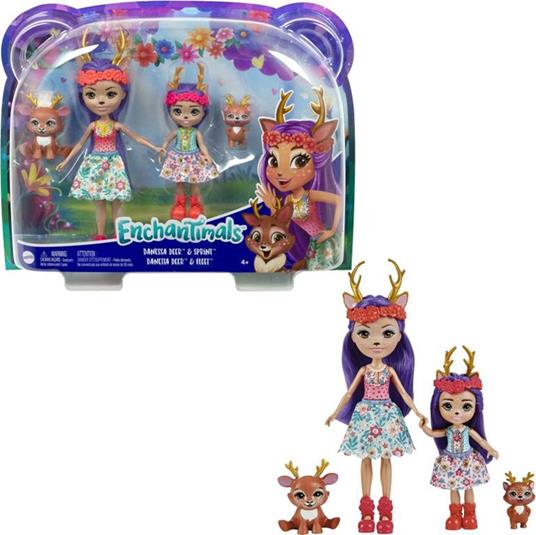 Enchantimals- Mini Bambole e Collezioni, Multicolore, HCF80 - 8