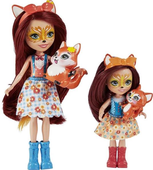 Enchantimals- Felicity Fox Mini Bambole e Personaggi da Collezione, Multicolore, HCF81 - 3