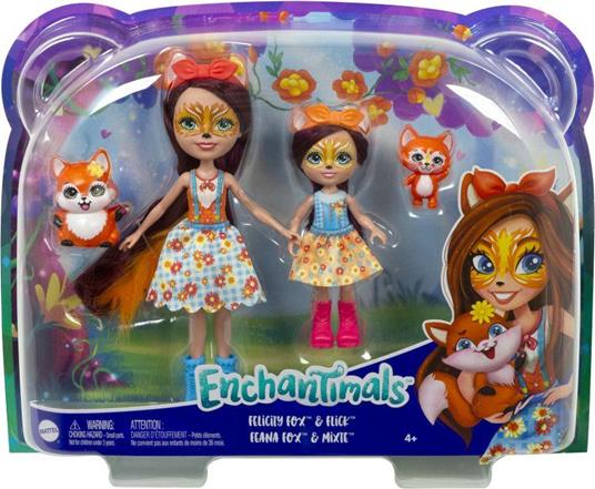 Enchantimals- Felicity Fox Mini Bambole e Personaggi da Collezione, Multicolore, HCF81 - 7