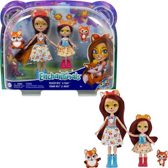 Enchantimals- Felicity Fox Mini Bambole e Personaggi da Collezione, Multicolore, HCF81 - 8