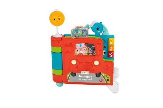 Fisher-Price - Libro Gigante delle Attività 2-in-1, giocattolo elettronico didattico per bambini ai primi passi - 5