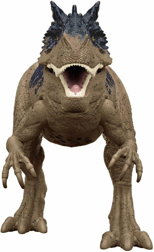 Jurassic World - Super Ruggito Dinosauro Allosauro Snodato, Giocattolo per Bambini 4+ Anni, HCL91 - 2