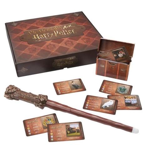 Mattel Games - Pictionary Air Harry Potter - Gioco di festa e disegno per tutta la famiglia - Da 8 anni - 2