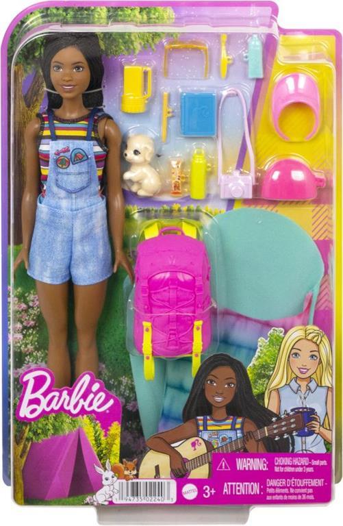Barbie Siamo in Due Brooklyn in Campeggio Bambola Cagnolino Zaino Sacco a Pelo - 8