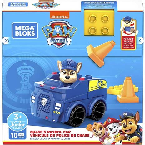 Veicolo Con Personaggio Paw Patrol Costruzioni Auto Della Polizia Di Chase  Hdj33