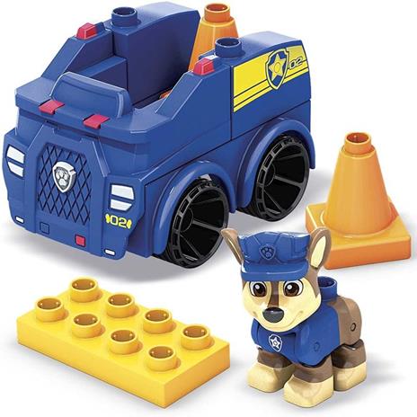Veicolo Con Personaggio Paw Patrol Costruzioni Auto Della Polizia Di Chase  Hdj33 - 2
