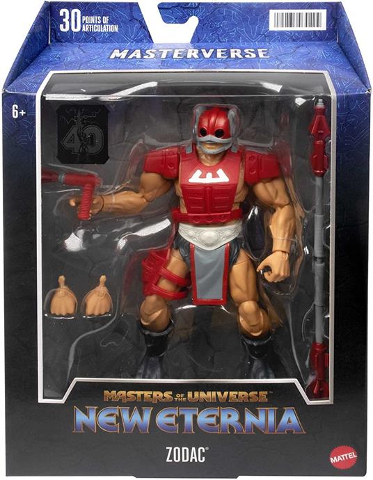 Masters Of The Universe New Eternia Masterverse Action Figura 2022 Zodak 18 Cm Mattel - 6