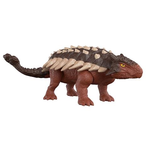 Jurassic World - ROAR STRIKERS Ankylosaurus, Giocattolo per Bambini 4+ Anni, HDX36 - 3